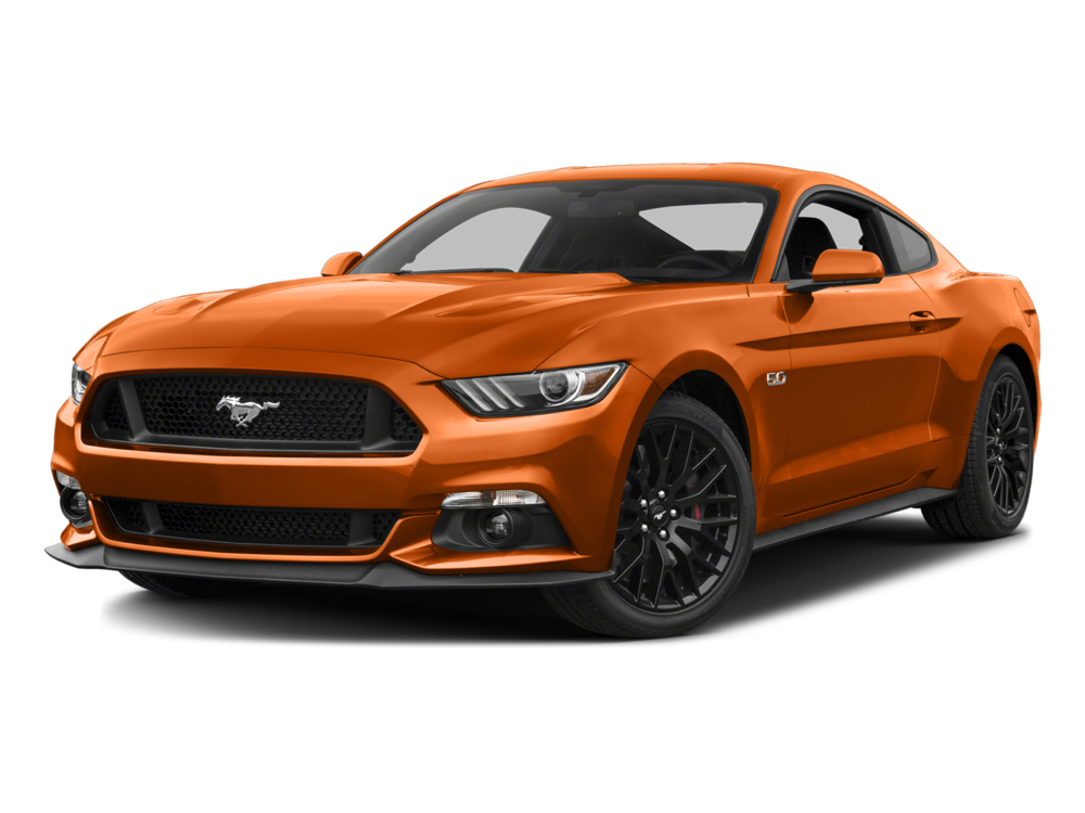 Mustang Actual color naranja